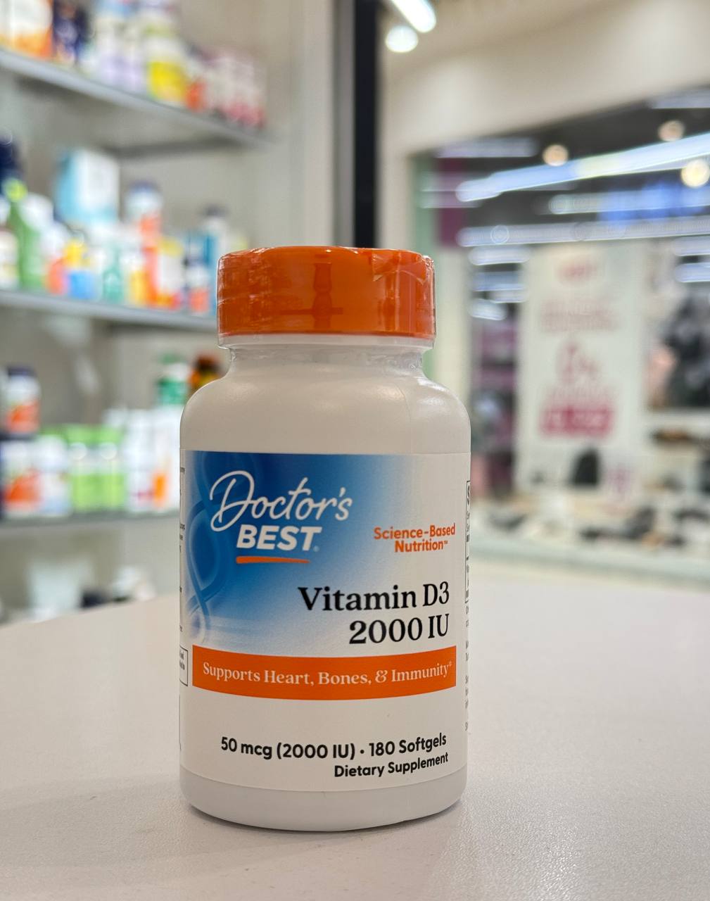 Doctors Best Витамин Д 2000 180 капсул