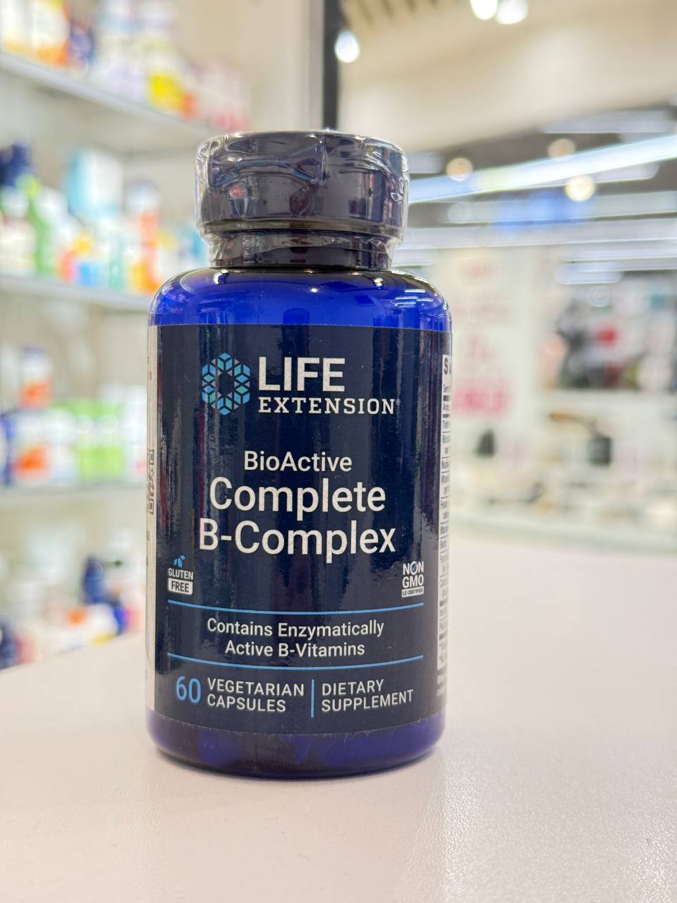 Life Extension, B complex, биоактивный комплекс витаминов группы B, 60 капсул