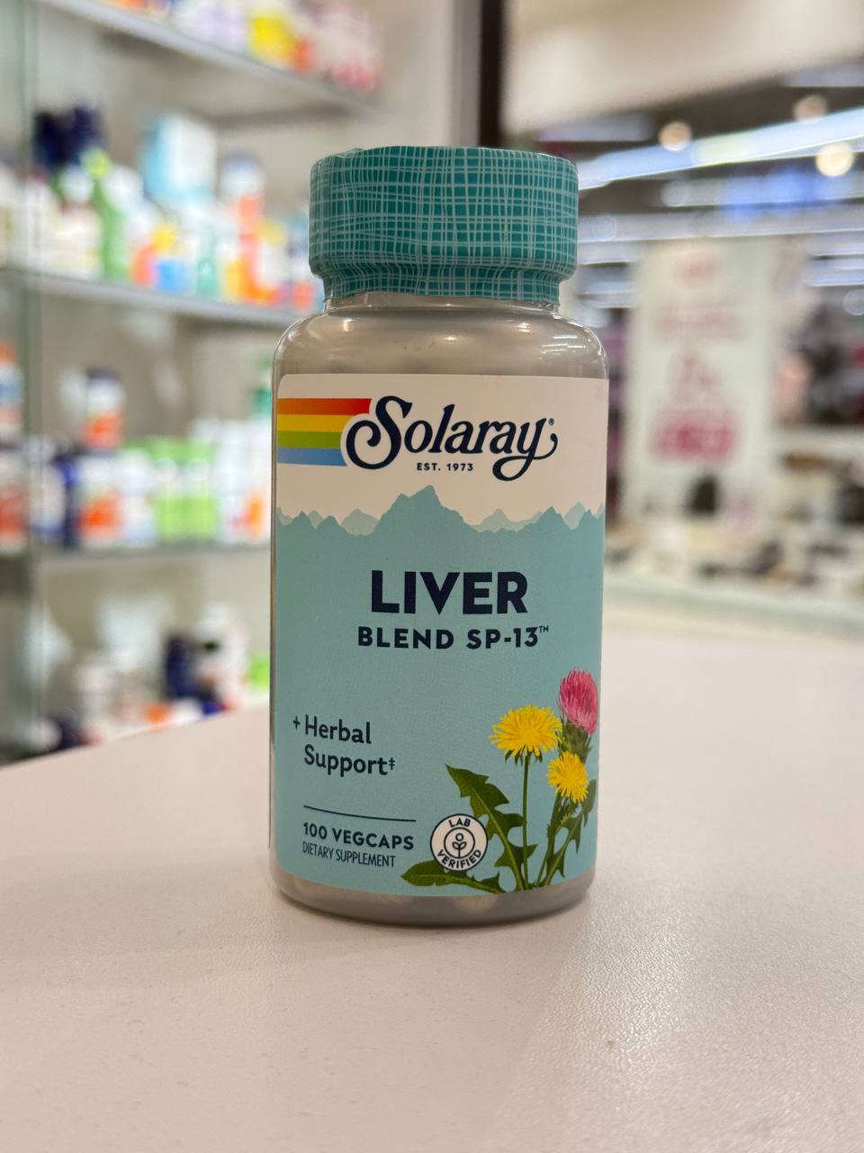 Solaray Liver для печени 100 капсул