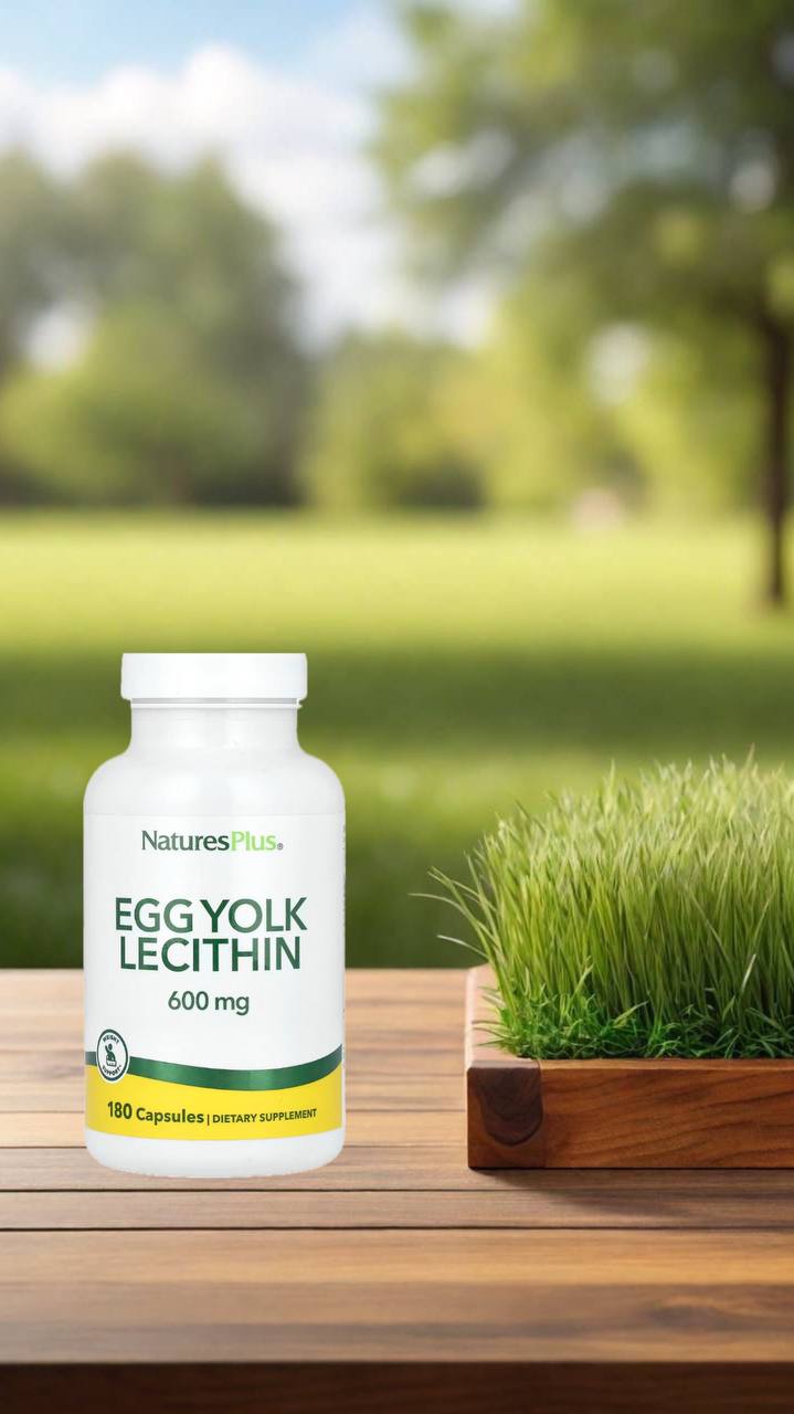 NaturesPlus Яичный лецитин 180 капсул