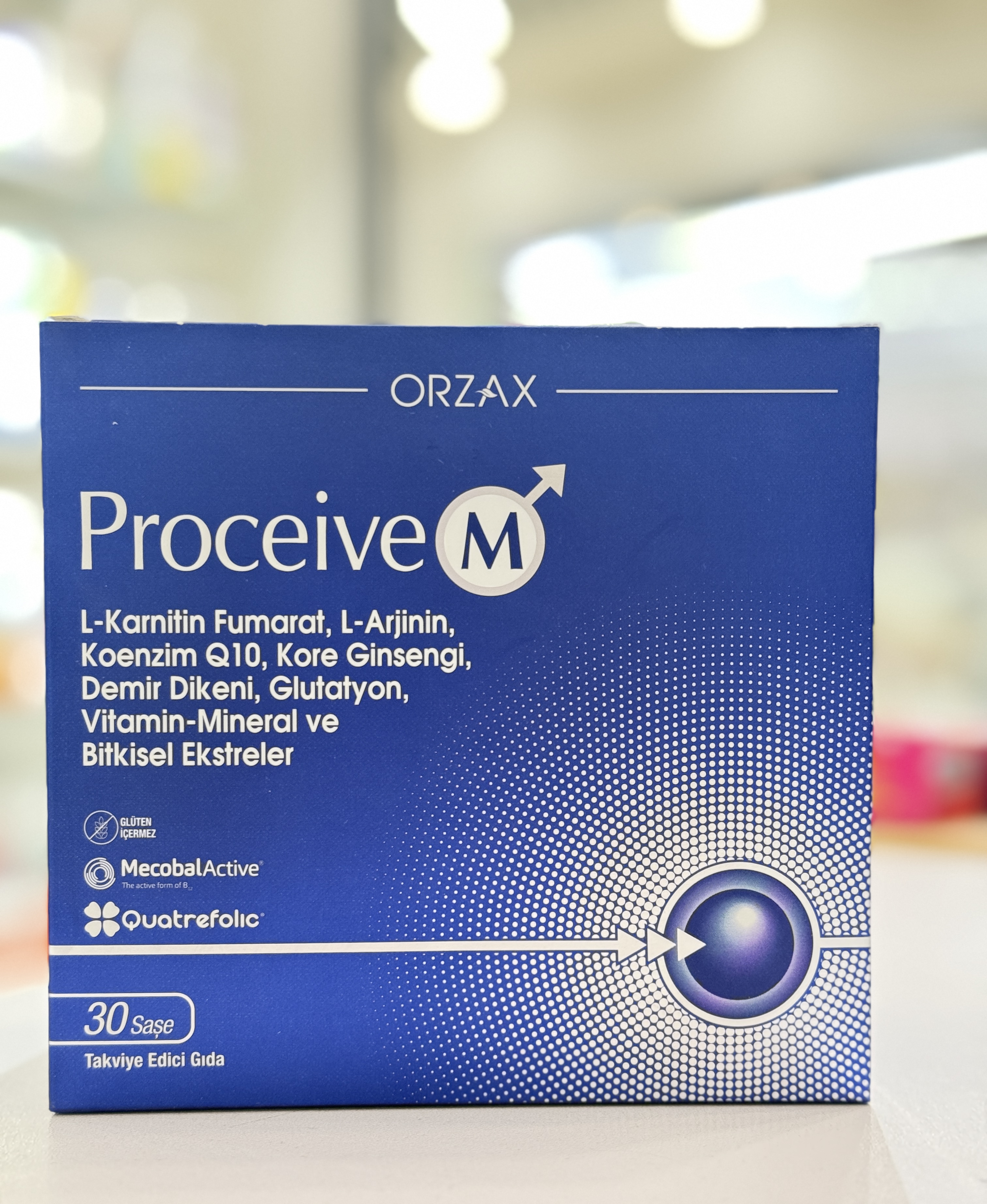 Orzax Proceive М Мужской  комплекс 30 саше